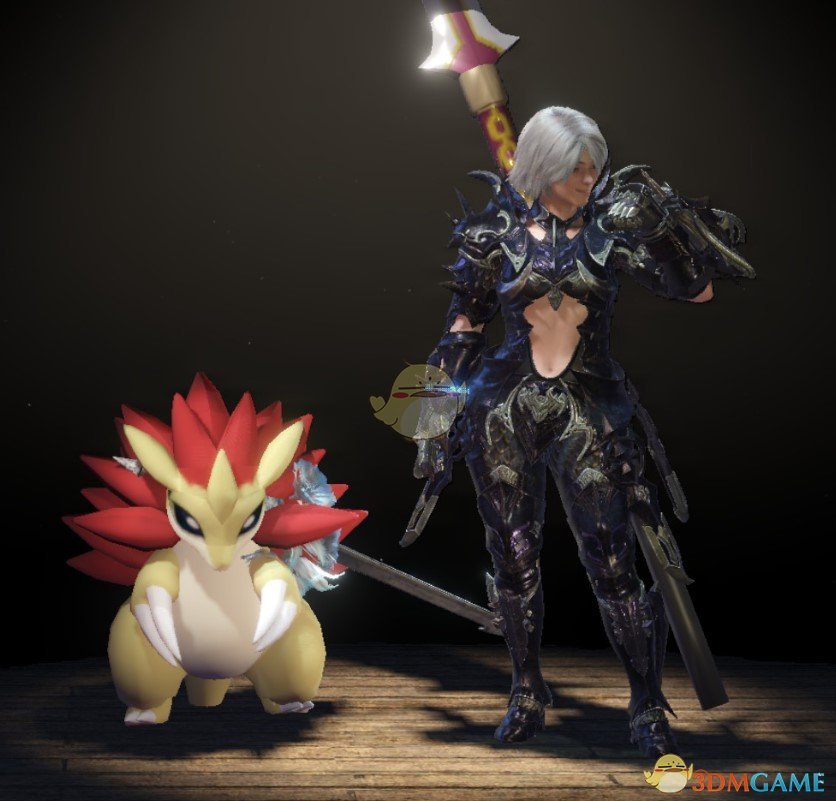 怪物獵人世界艾露貓?zhí)鎿Q精靈寶可夢穿山王外觀MOD