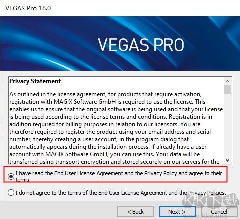 Vegas Pro 18破解版安裝步驟截圖2