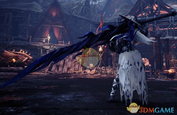 怪物獵人世界烏木七支刀太刀外觀MOD