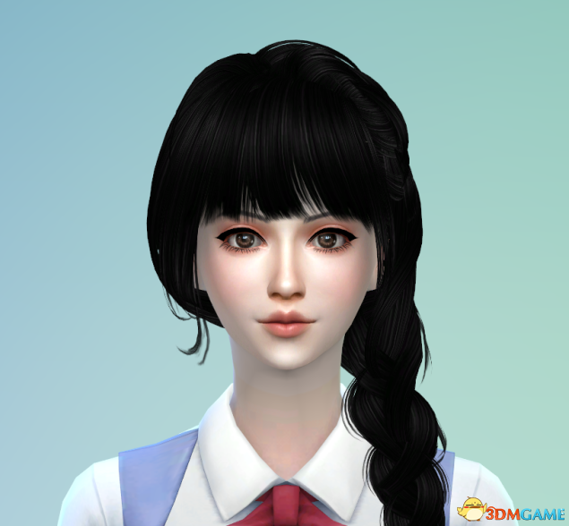 模擬人生4清純女高中生涼子MOD