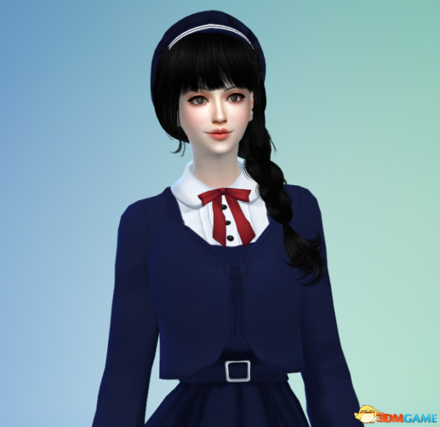 模擬人生4清純女高中生涼子MOD