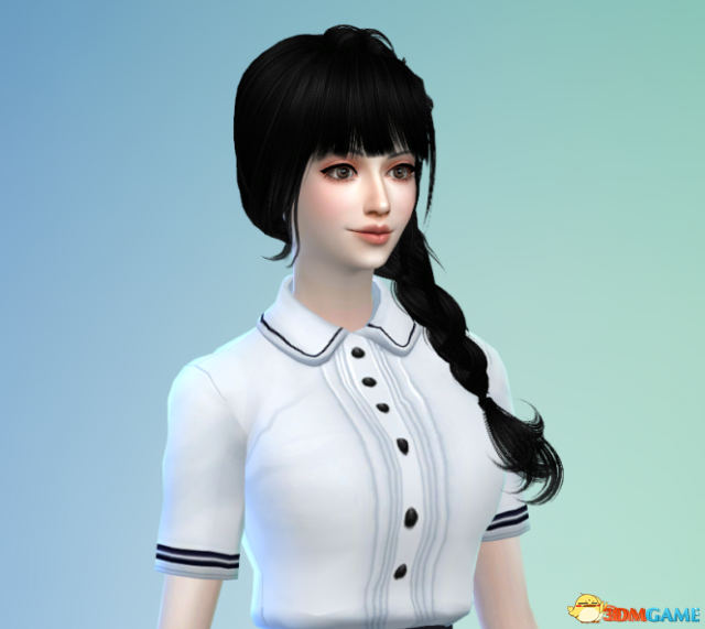 模擬人生4清純女高中生涼子MOD