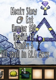 饑荒食物顯示詳細(xì)效果MOD