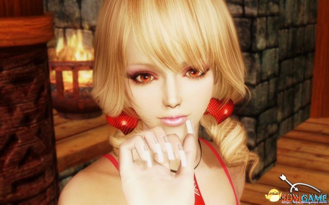 上古卷軸5天際美艷金發(fā)女祭司隨從MOD