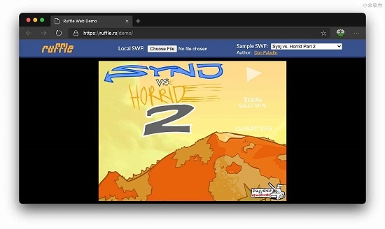 Ruffle(Flash Player 模擬器)