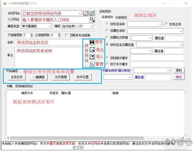 小說規(guī)則捕捉器