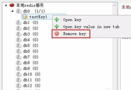 RedisDesktopManager連接到redis的使用方法截圖