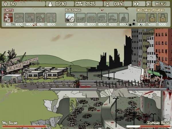 建筑工大戰(zhàn)僵尸無(wú)敵版