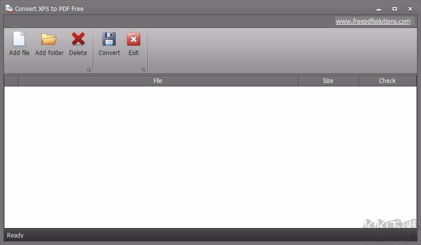 Convert XPS to PDF Free