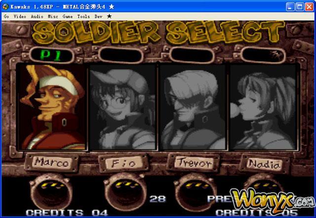 合金彈頭游戲全集