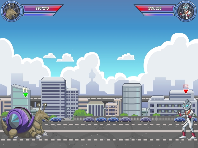 [Flash小游戲]奧特曼格斗傳說