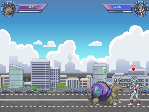 [Flash小游戲]奧特曼格斗傳說