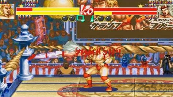 摔跤霸王街機游戲改版