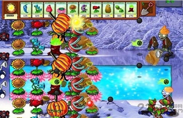 植物大戰(zhàn)僵尸冰雪世界