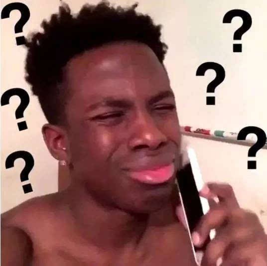 黑人問號表情包下載