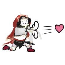 發(fā)射愛心表情包下載