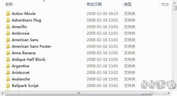 Photoshop藝術(shù)字體合集