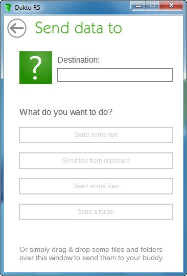 Dukto R5局域網(wǎng)文件傳輸軟件