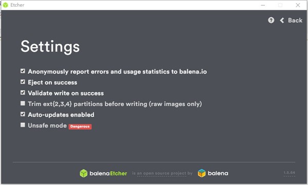 balenaEtcher(U盤鏡像制作工具)