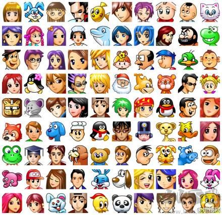 QQ老版本經(jīng)典頭像打包