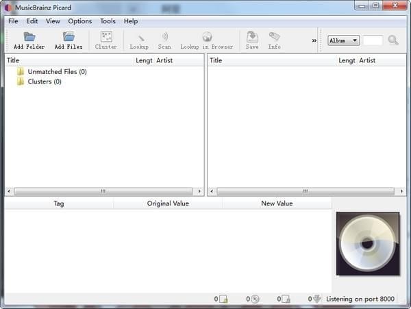 MusicBrainz Picard(音樂標(biāo)簽整理工具)