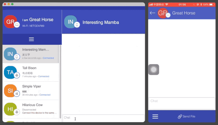 Feem(文件傳輸工具) feem v4