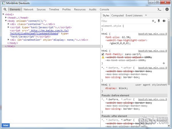 Miniblink(瀏覽器控件)