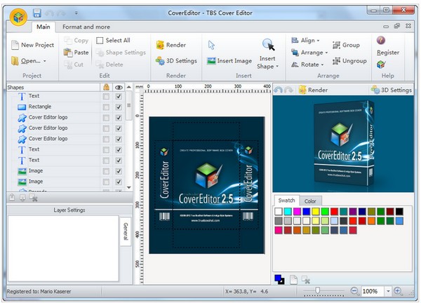 TBS Cover Editor（包裝設(shè)計(jì)軟件）