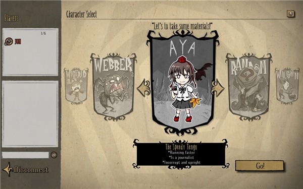 【饑荒聯(lián)機(jī)版MOD】東方project射命丸文MOD