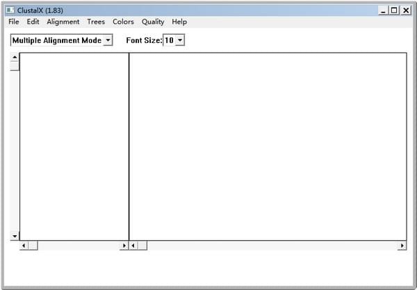 ClustalX(序列比對分析軟件)