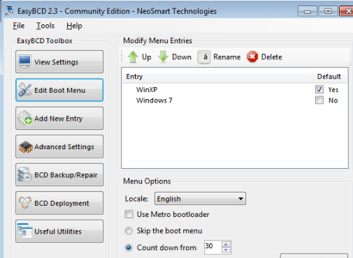 EasyBCD綠色版下載