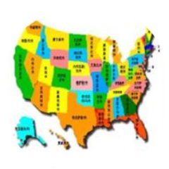 高清美國地圖中文版[PDF版放大依舊清晰] 