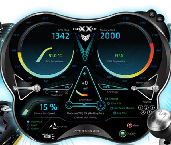 藍(lán)寶石顯卡超頻軟件