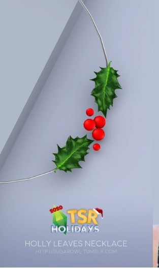 [模擬人生4 MOD]超好看的槲寄生項(xiàng)鏈MOD