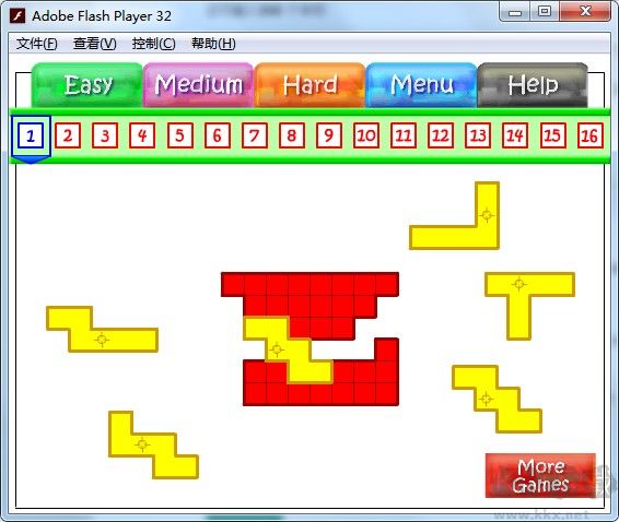 Flash七巧板小游戲