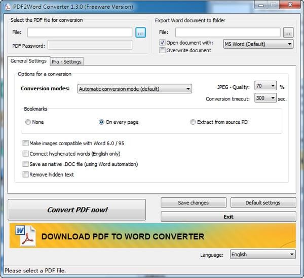pdf轉word軟件免費下載