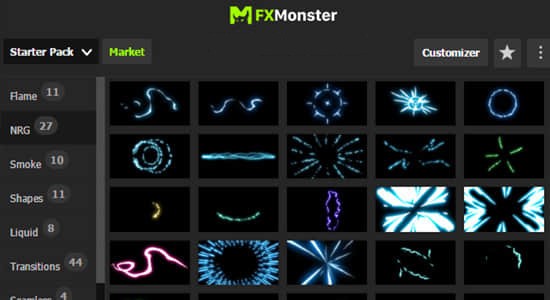 FXMonster(100種卡通特效AE插件)