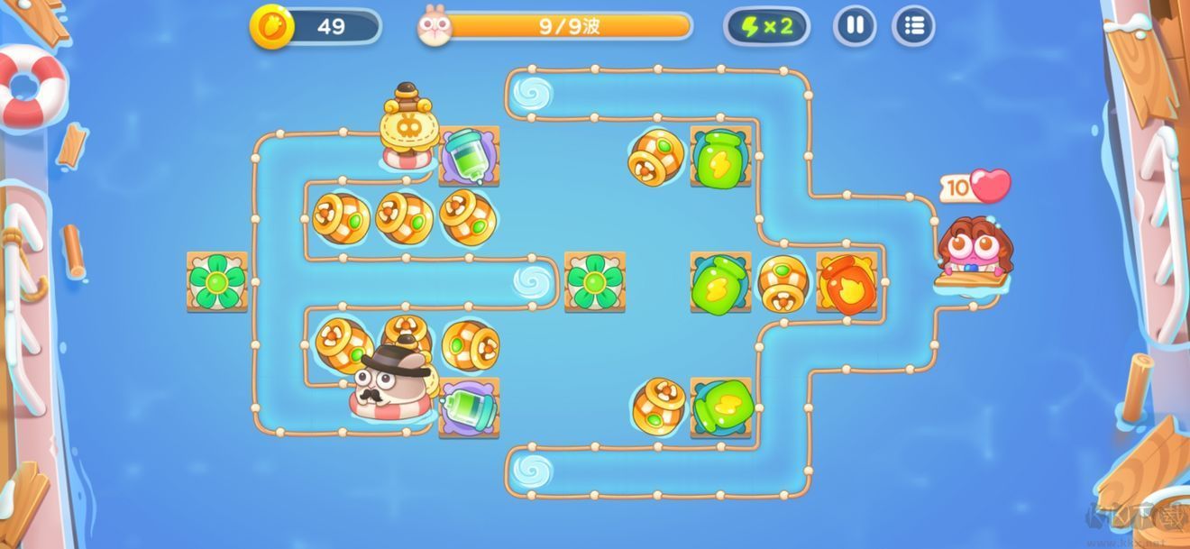 保衛(wèi)蘿卜4阿波尼克號全攻略 阿波尼克號攻略滿分通關(guān)圖文匯總[多圖]圖片24