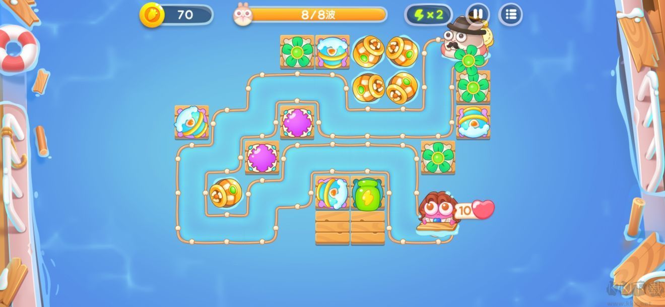 保衛(wèi)蘿卜4阿波尼克號全攻略 阿波尼克號攻略滿分通關(guān)圖文匯總[多圖]圖片32