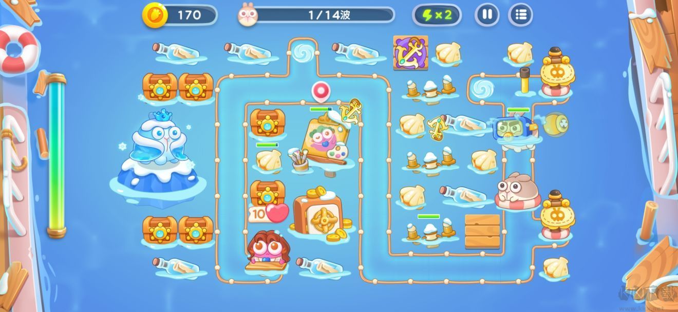 保衛(wèi)蘿卜4阿波尼克號(hào)全攻略 阿波尼克號(hào)攻略滿分通關(guān)圖文匯總[多圖]圖片44