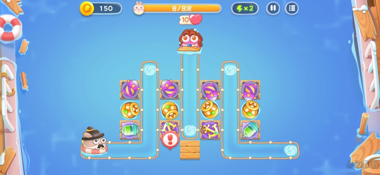 保衛(wèi)蘿卜4阿波尼克號全攻略 阿波尼克號攻略滿分通關圖文匯總[多圖]圖片49