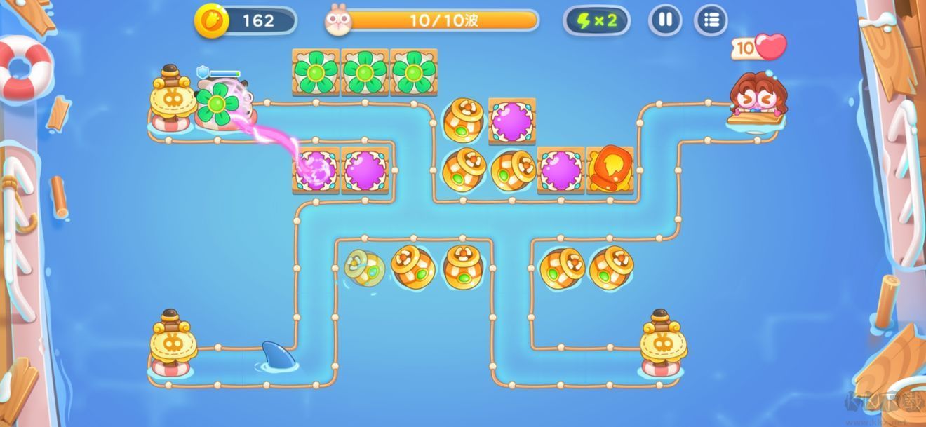 保衛(wèi)蘿卜4阿波尼克號全攻略 阿波尼克號攻略滿分通關(guān)圖文匯總[多圖]圖片58