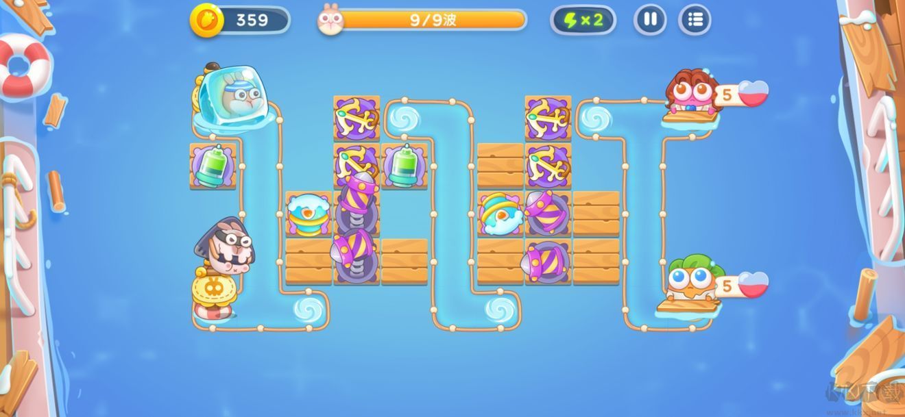 保衛(wèi)蘿卜4阿波尼克號全攻略 阿波尼克號攻略滿分通關(guān)圖文匯總[多圖]圖片59