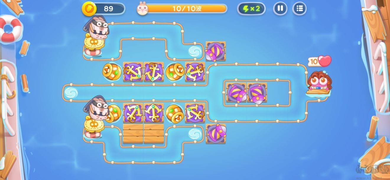 保衛(wèi)蘿卜4阿波尼克號全攻略 阿波尼克號攻略滿分通關(guān)圖文匯總[多圖]圖片62