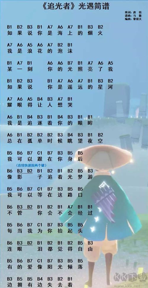 光遇琴譜合集 樂(lè)譜數(shù)字簡(jiǎn)單版圖片大全