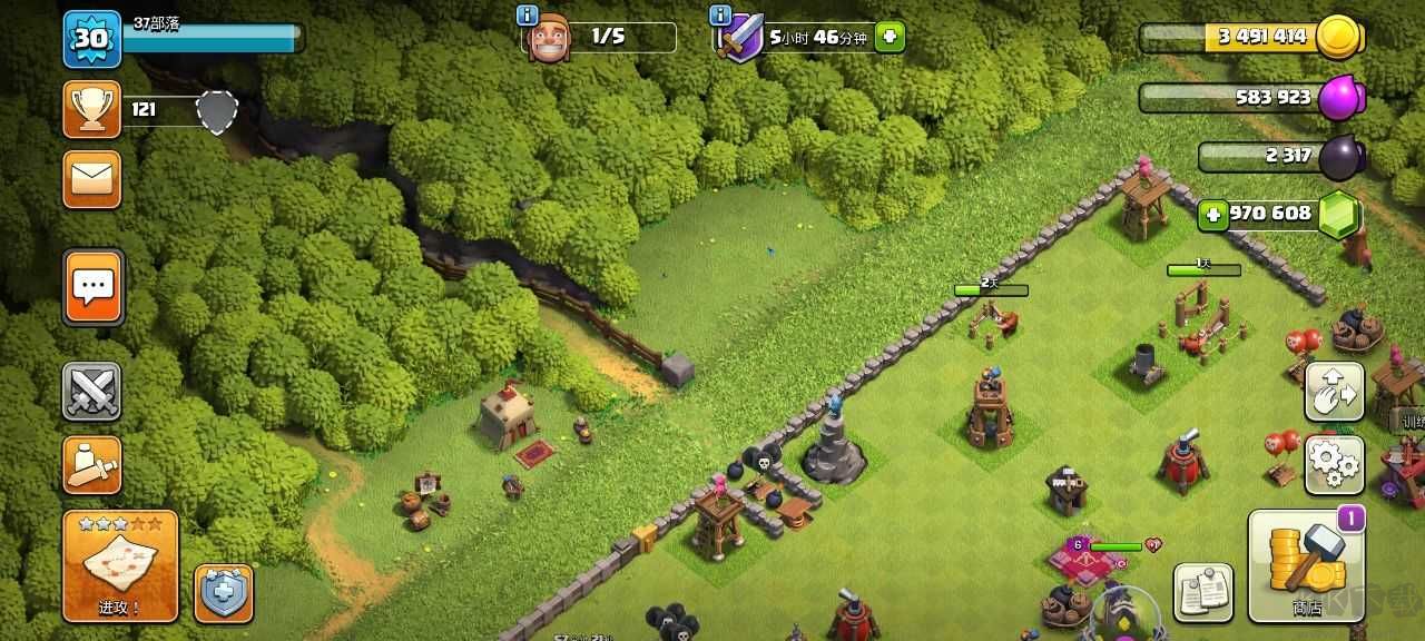 部落沖突破解版游戲