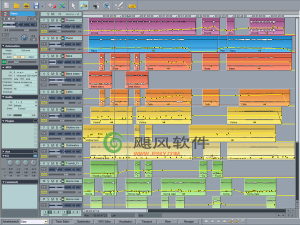 Magix Samplitude v10.4中文破解版