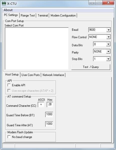 X-CTU(射頻模塊配置軟件)