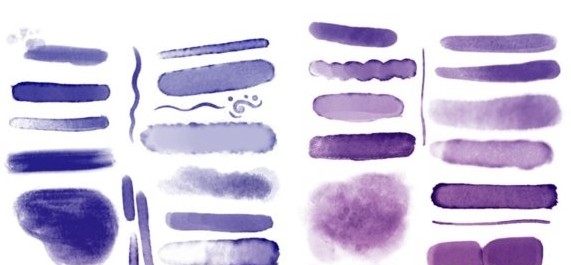 [PS筆刷]Photoshop水彩筆刷