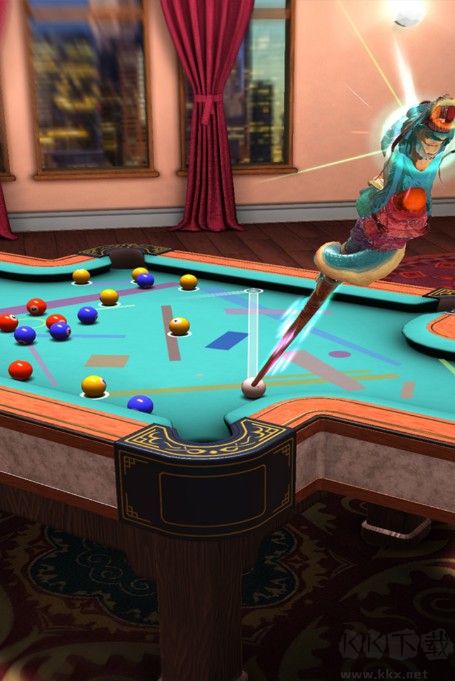 真實(shí)3D臺(tái)球明星之路下載